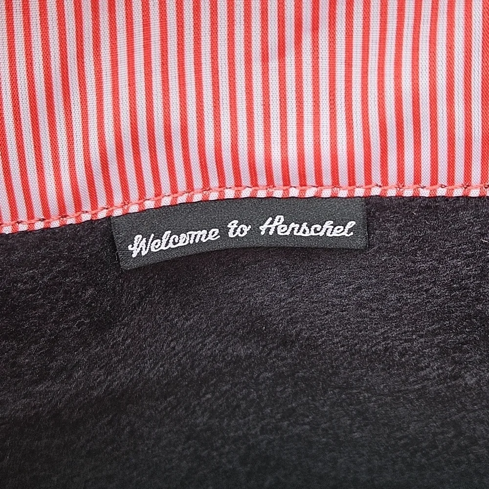 Herschel Little America Backpack Mid-Volume 21L Black Striped Laptop Bag Pack